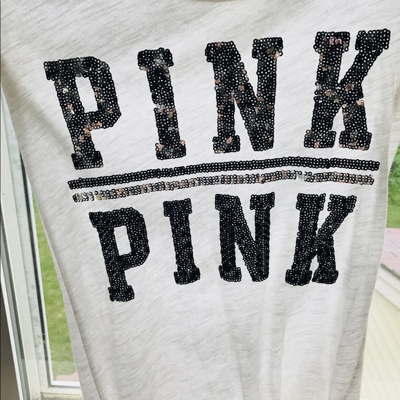 Victoria’s Secret PINK bling tee shirt - Picture 5 of 5